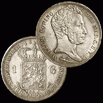 1 Gulden 1824U a